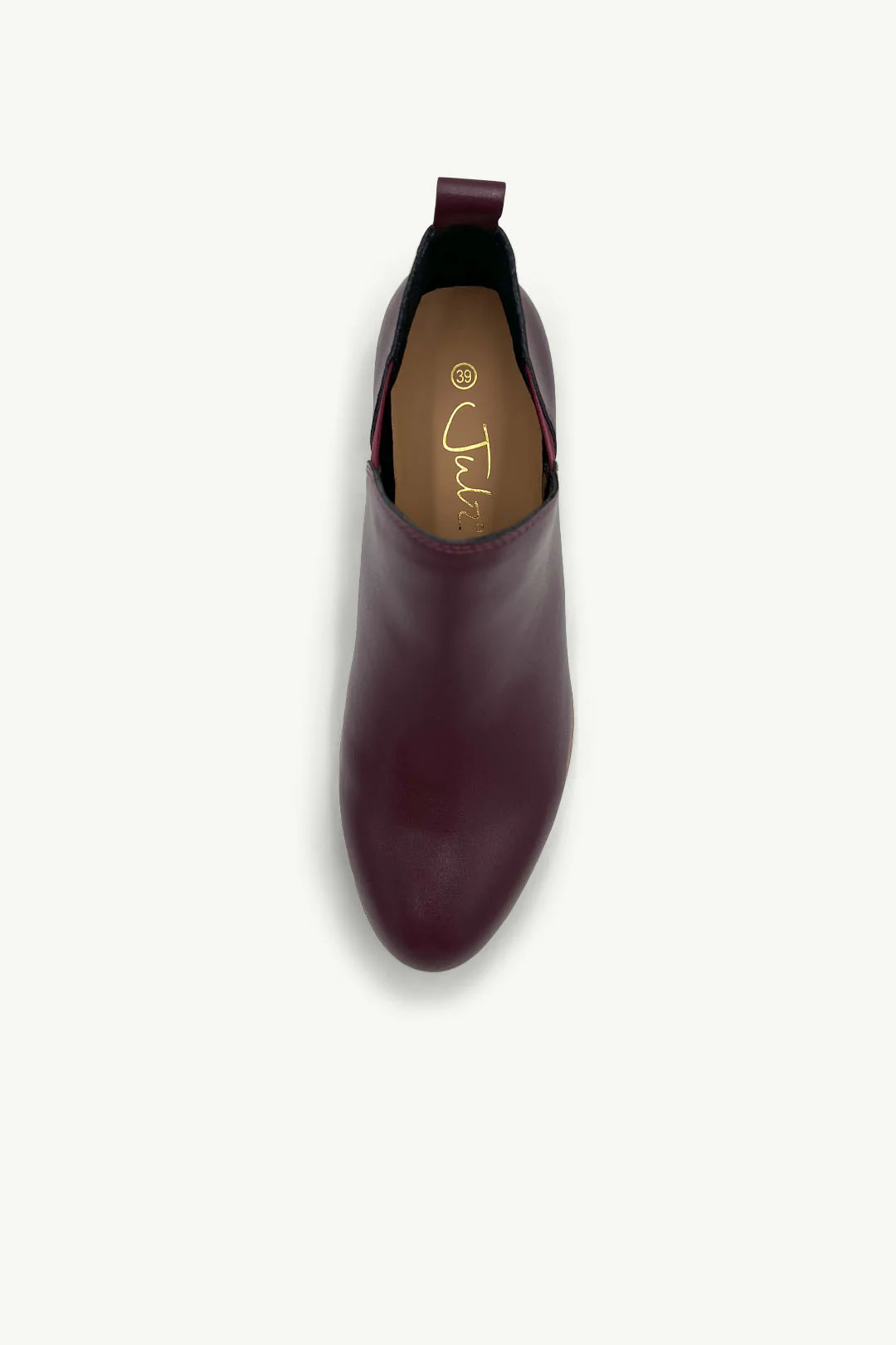 Aria Burgundy Leather - Image 4