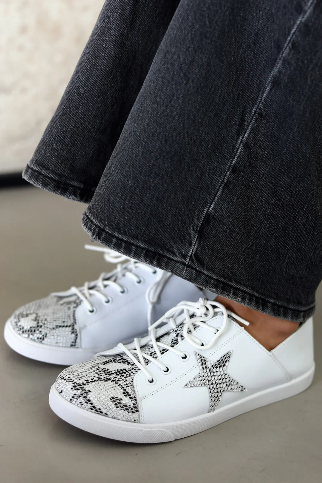 Vicki™ White + Snake Toe - Image 6