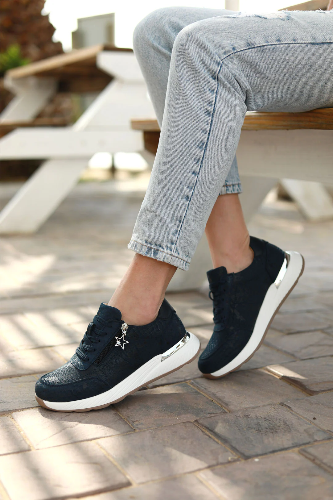 Nina Navy Snake - Image 7