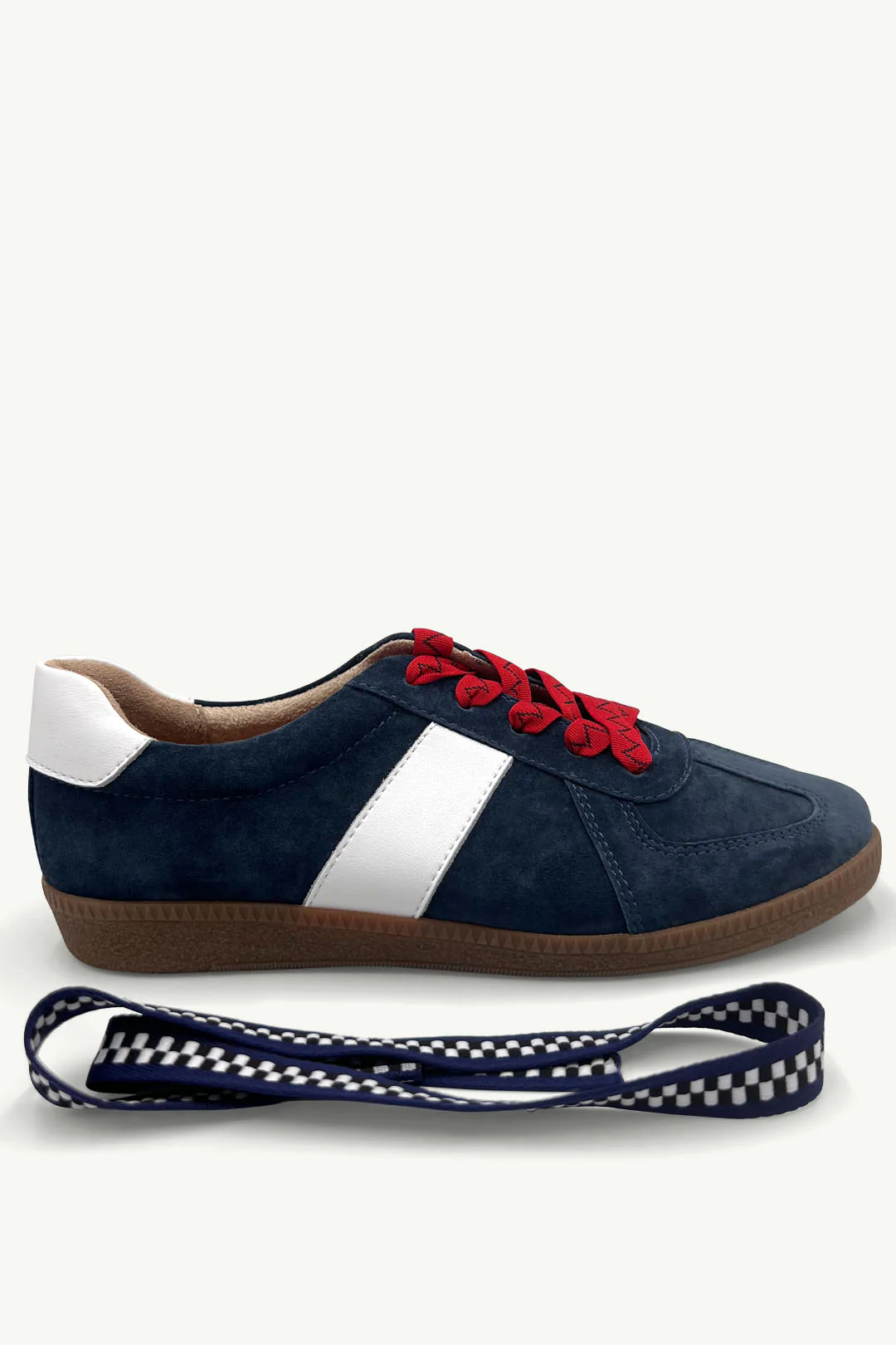 Quinn Navy + White