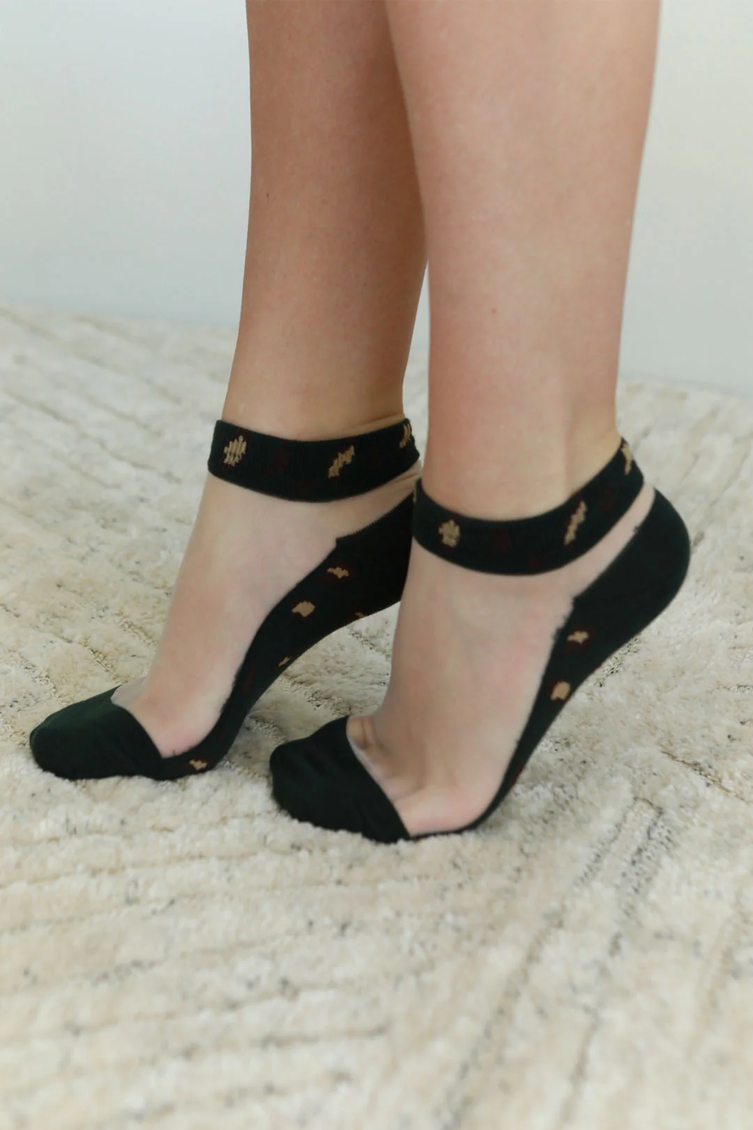 Sally Mesh + Leopard Socks - Image 3