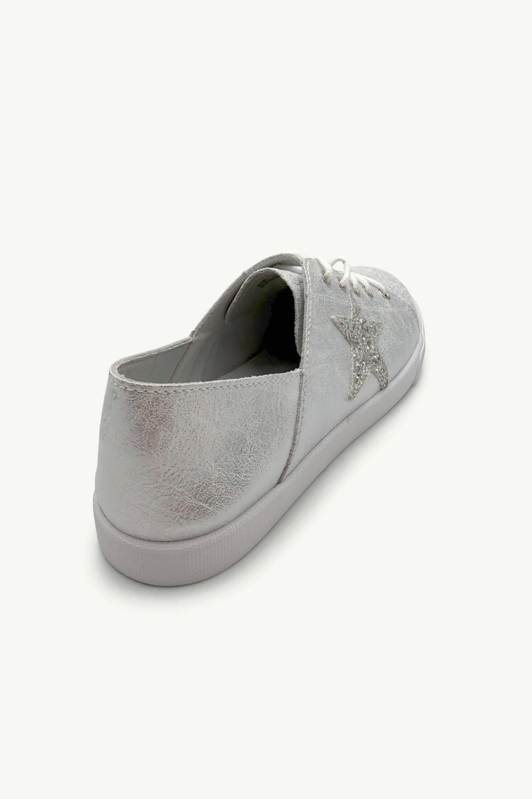 Vicki™ Frosted Silver + Glitter Star - Image 3