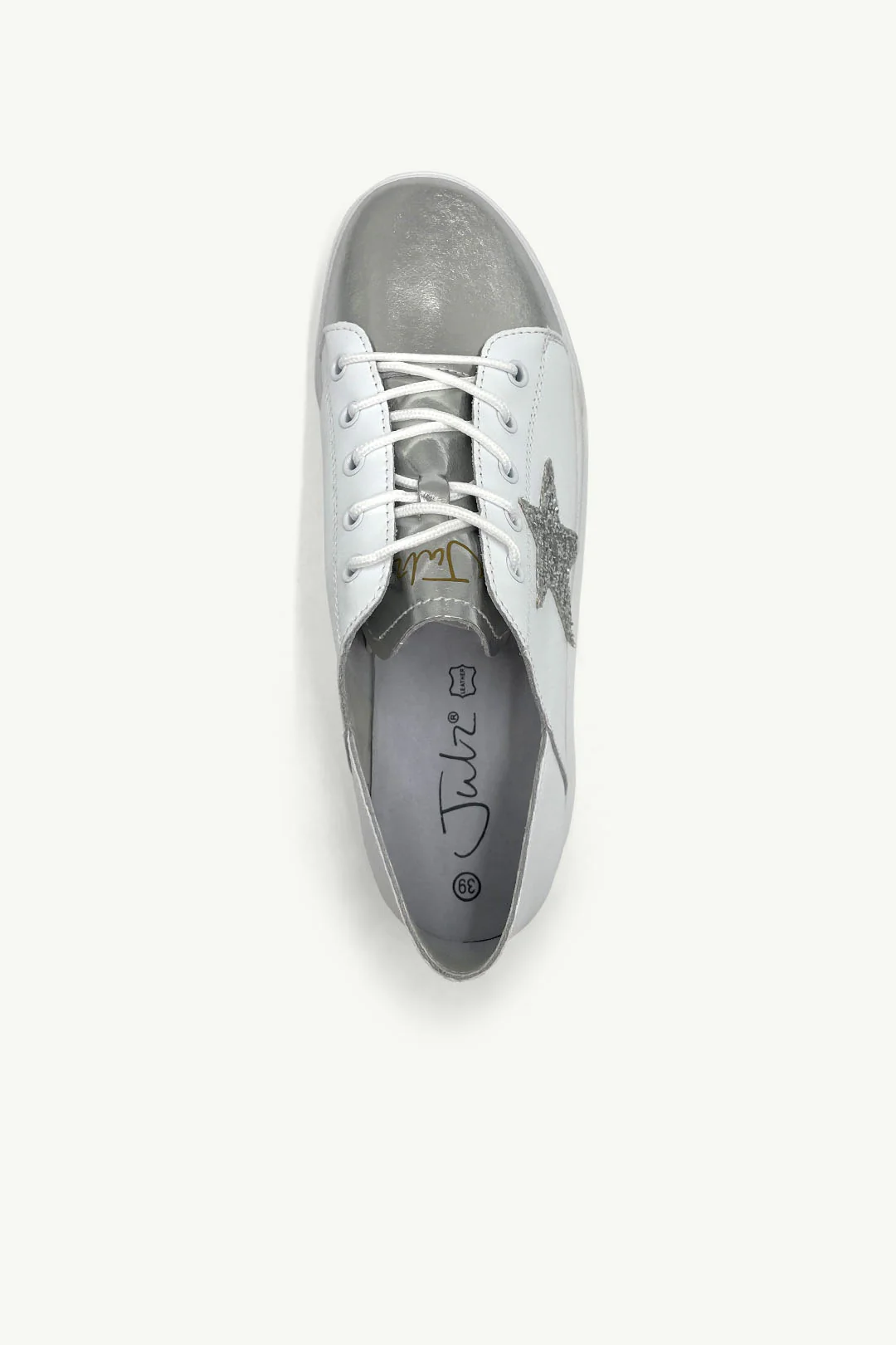 Vicki™ White + Metallic Toe - Image 4