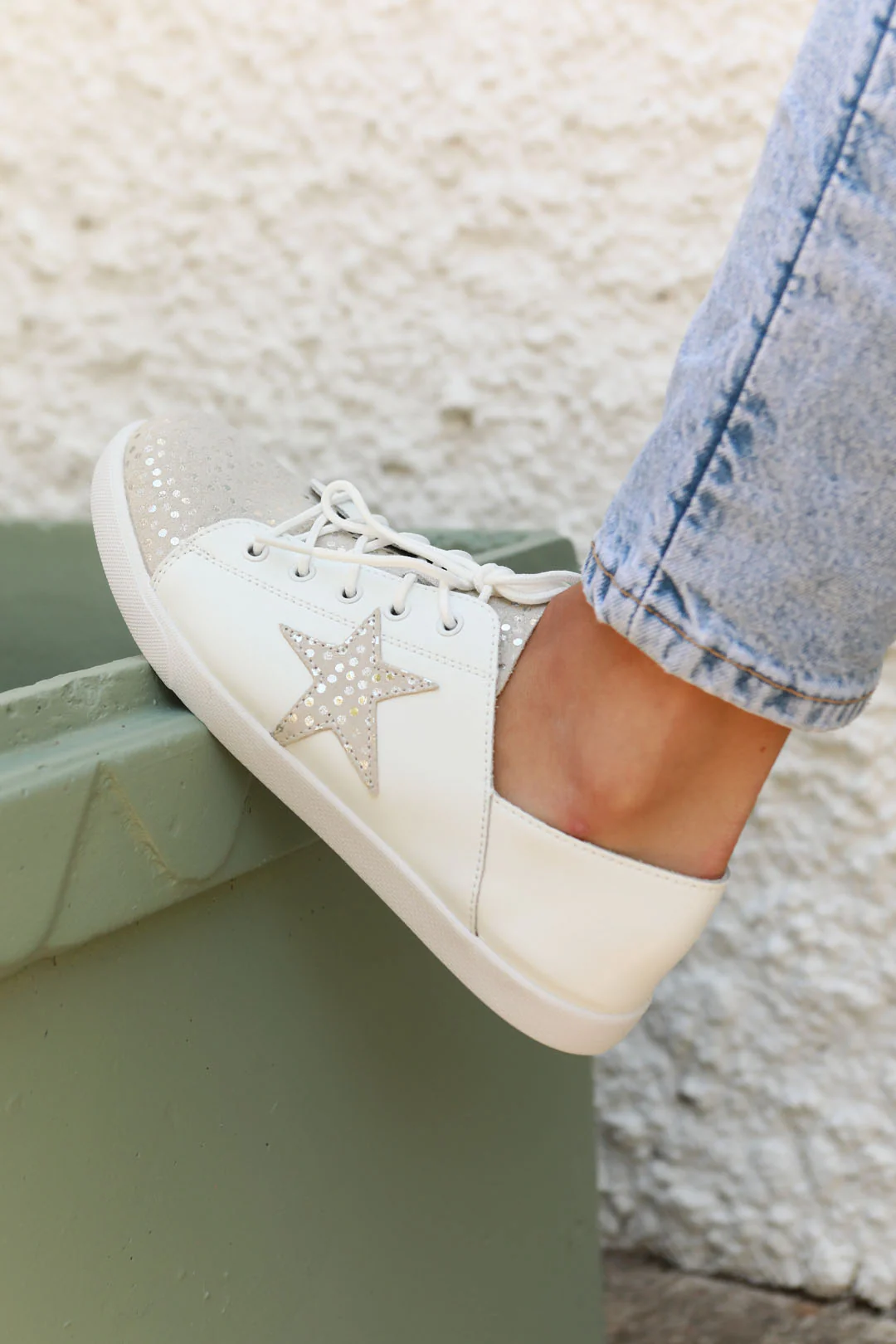 Vicki™ White + Silver Champagne Spots - Image 6