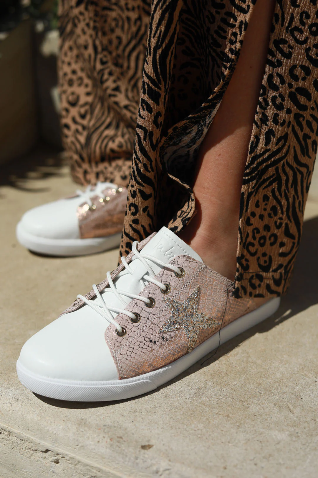 Vicki™ White Toe + Rose Gold Snake - Image 6