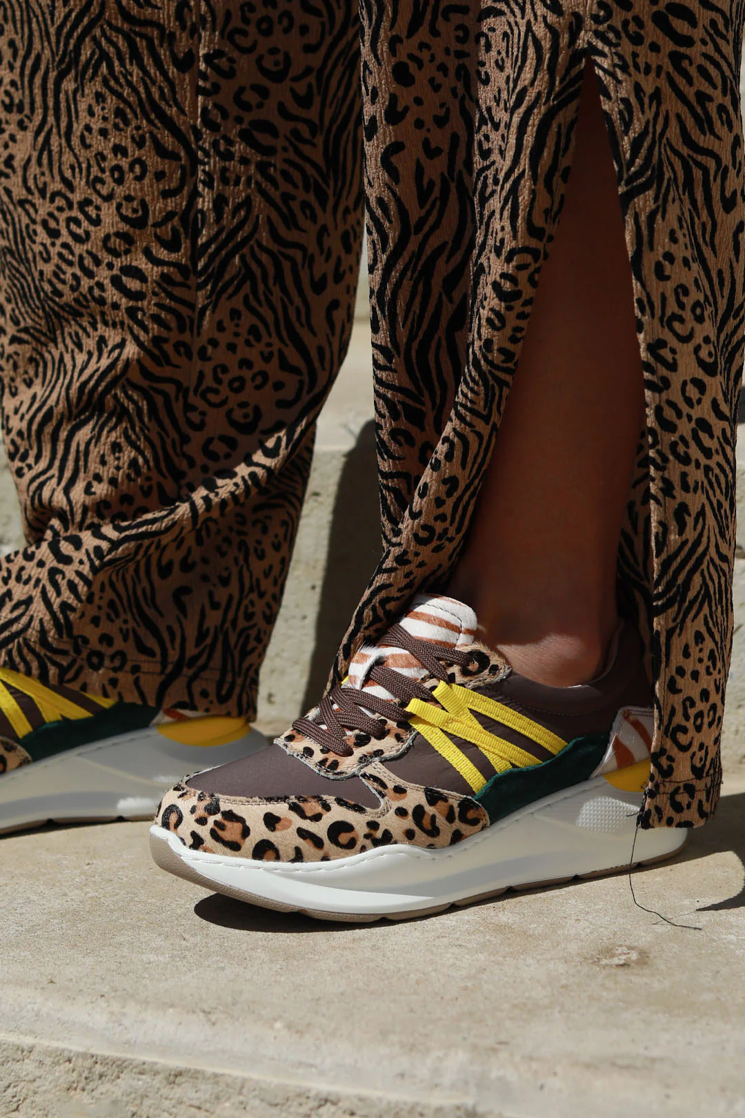 Wade Brown, Leopard + Yellow - Image 5