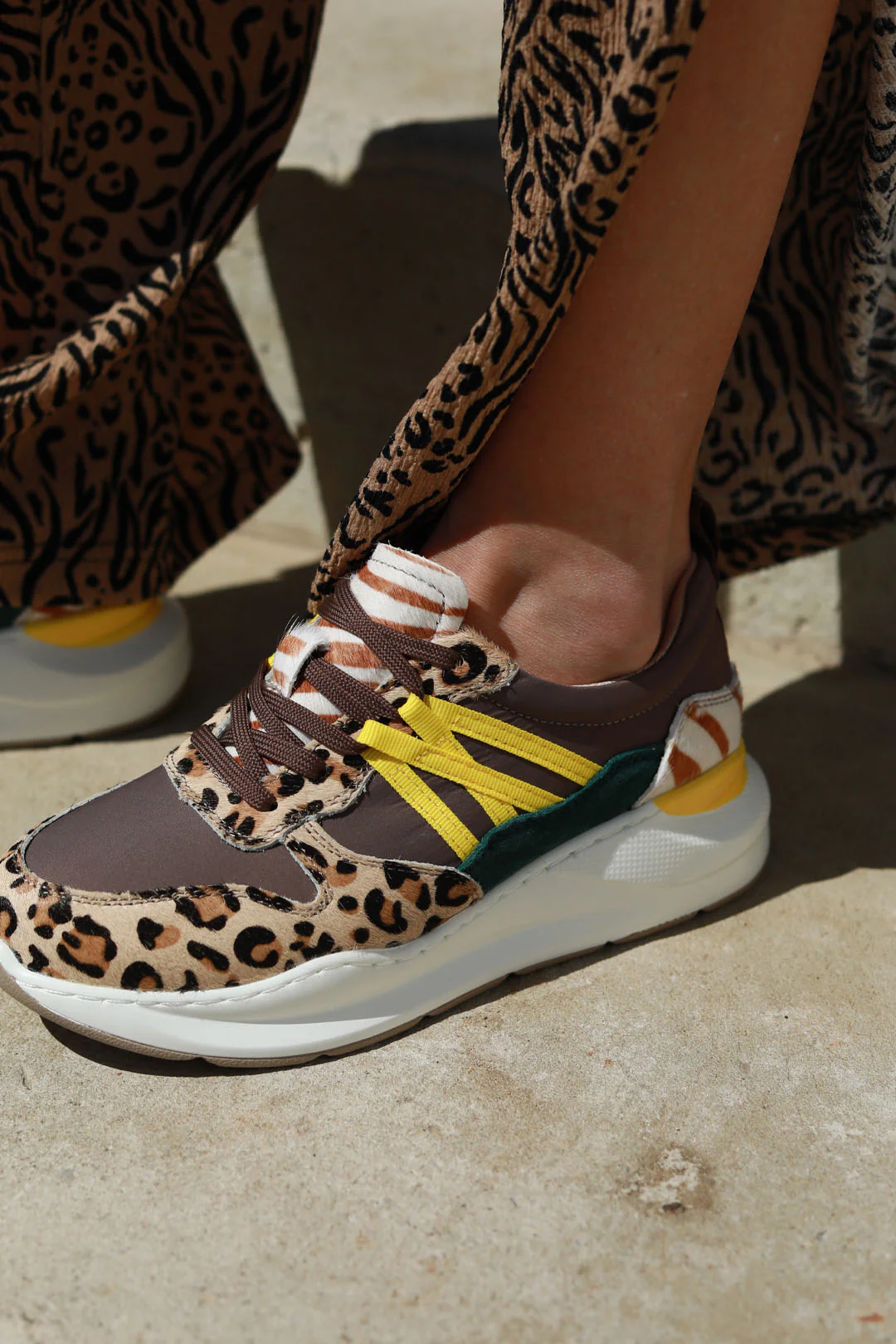Wade Brown, Leopard + Yellow - Image 7